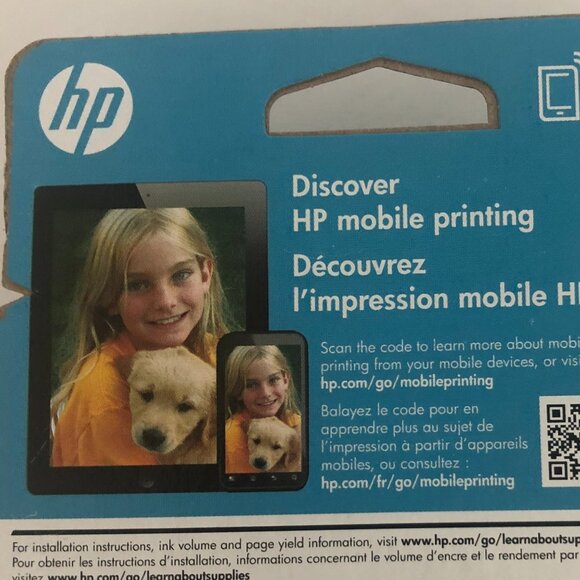 HP 60 Black Printer Ink -- NEW in Box - Picture 5 of 7